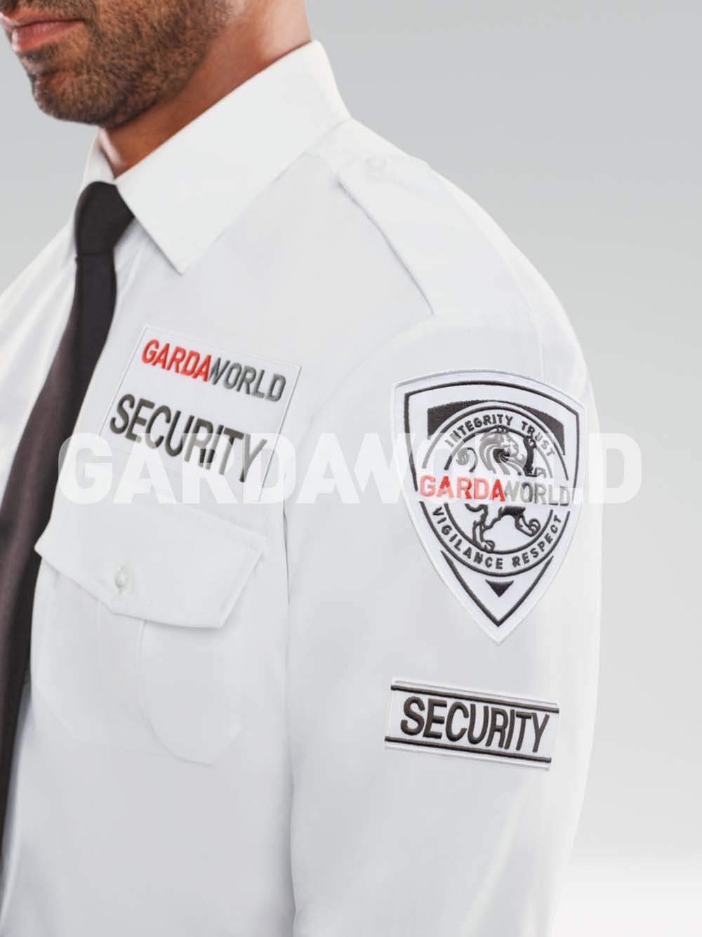 Security Services Agent Uniform, GardaWorld Crest