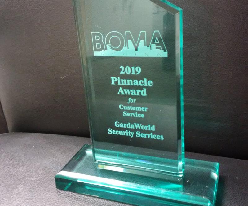GardaWorld wins 2019 BOMA award